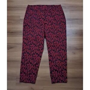 Womens Lane Bryant The Allie Leopard Print Skinny Pants